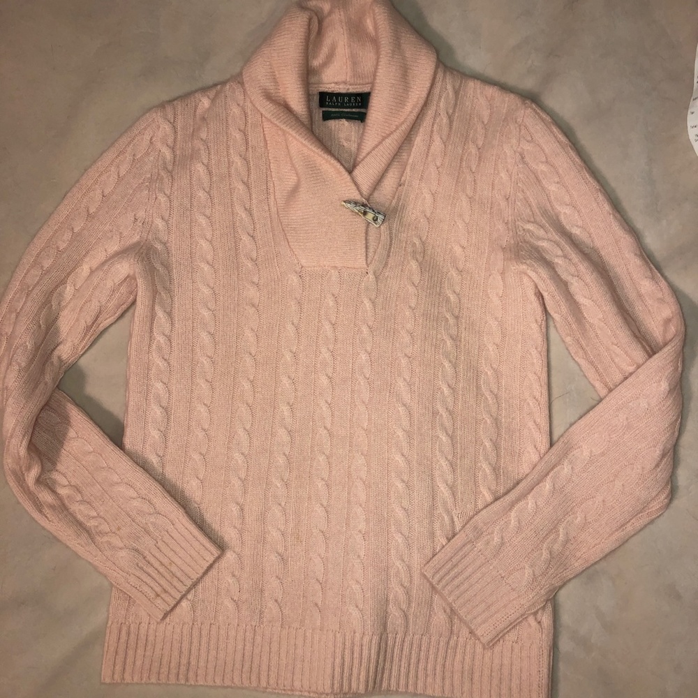 Pink Cashmere Sweater